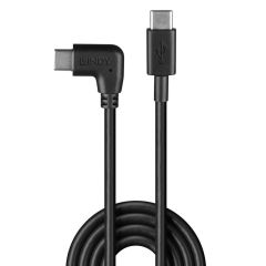 Lindy 1m USB 2.0 Type C Cable, 90 Right Angle1 32005