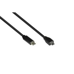 Good Connections GC-M0122 - 1 m - USB C - Micro-USB B - USB 2.0 -