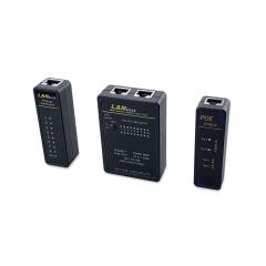 Equip Network Cable Tester, RJ45, BNC, PoE, 9 V, 109 mm, | 129968