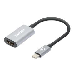 USB 3.2 Type-C Male to HDMI Female Converter, Active, Al | 153973