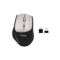 Equip Wireless Mouse with Dual Connect Adapter (USB-C+A) 245115