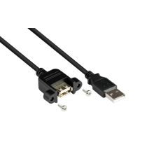 Alcasa USB 2.0 A/A 1 m / 1 m / USB A / USB A / USB 2.0  | 2511-1E