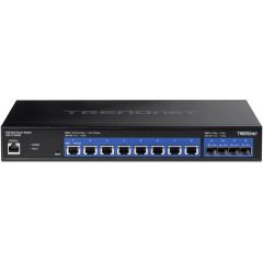 TRENDnet TEG 7124WS Switch smart 8 x 10GBaseT + 4 x TEG7124WS