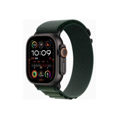 smart watch with Alpine Loop - textile - dark green - | MX4T3FD/A