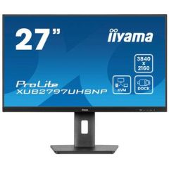 Iiyama 27 IPS LCD USBC Dock Disp 96W Charging XUB2797UHSNPB1