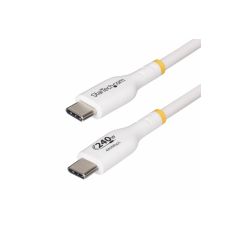 StarTech.com 1m USB C Charging Cable, USB-IF Certifi | USB2EPR1MW