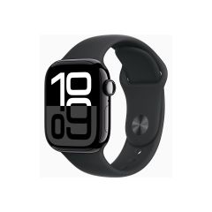 jet black aluminium - smart watch with sport band - f | MWWE3QF/A