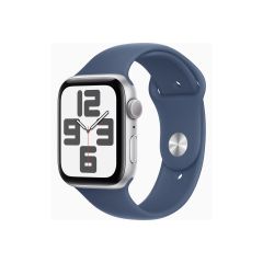 44 mm - silver aluminium - smart watch with sport ban | MXER3QF/A