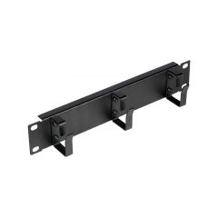 EQUIP CABLE MANAGEMENT RINGS 10" 1U, BLACK EZMR10B