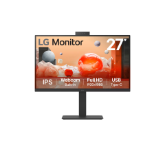 LG 27'' IPS FHD Monitor with Webcam
