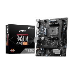 MSI B450M-A Pro Max II  (AM4 B450) MICRO ATX   7C52036R
