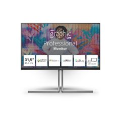 LED monitor - 32" (31.5" viewable) - 3840 x 2160 4K @ 6 | U32U3CV