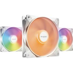 be quiet! Light Wings LX 120mm ARGB White PWM Triple Fan Pack