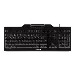 CHERRY KC 1000 SC - Keyboard - USB - French - blac | JK-A0100FR-2