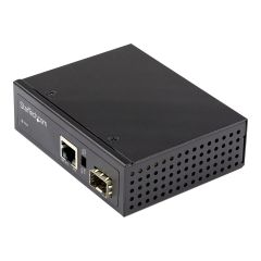 StarTech.com PoE+ Industrial Fiber to Ethernet Medi | IMC1GSFP60W