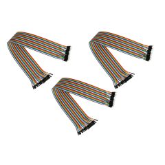 Kabelmeister JW40-040MF-3 / Solid tip / Multicolour / Breadboard