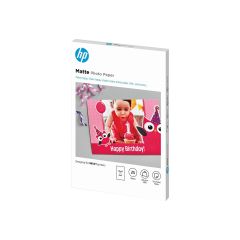 HP Matte 8.8 mil 100 x 150 mm 180 gm² 25 sheet(s) photo 7HF70A