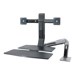 Ergotron WorkFit-A Dual Workstation With Worksurface | 24-316-026