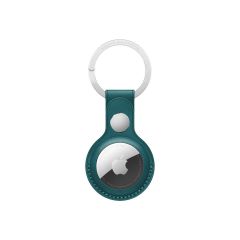 Apple Case for airtag stainless steel, leather forest MM073ZMA
