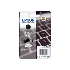 Epson 407 41.2 ml L size black original ink C13T07U140