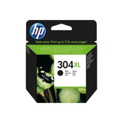 HP 304XL High Yield black original ink cartridge for N9K08AE