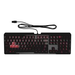 OMEN by HP Encoder Keyboard backlit USB German red  6YW76AA
