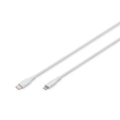Digitus Lightning silicone connection cable, US | AK-600110-020-W