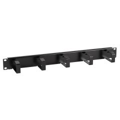 EFBElektronik Rack cable management panel RAL 9005 699995TS.1