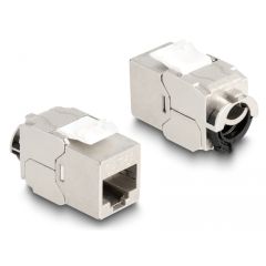 DeLOCK Keystone Module RJ45 jack to LSA Cat.6A STP with l | 88020
