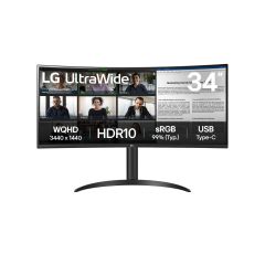 LG 34WR50QK-B / 86.4 cm (34") / 3440 x 1440 pixels / Wide Quad HD