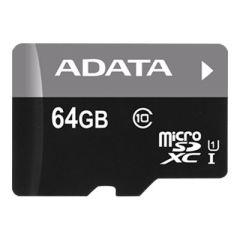 ADATA Premier - Flash memory card (microSD | AUSDX64GUICL10A1-RA1