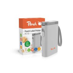 Peach label printer white space-saving and cordless PE110bl