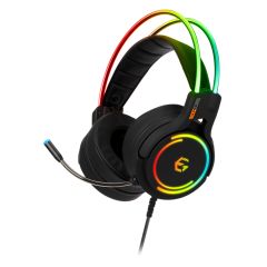 EgoGear SHS50-PC-W-RGB / Headset / Wired / Gaming / 2 m / Black