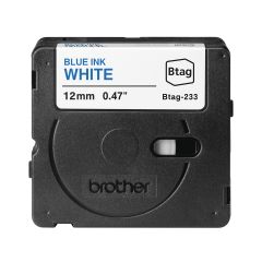 Brother BTAG-233 / Blue on white / Brother / P-touch PT | BTAG233