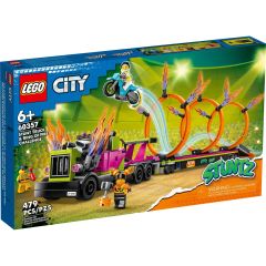 LEGO City Stunt Truck  Ring of Fire Challenge | 60357
