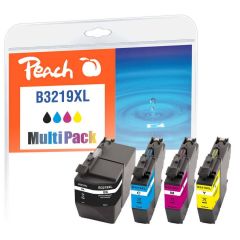 Peach Combi Pack, compatible with Brother LC-3219XLVALDR