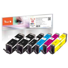 Peach Multi Pack Plus, compatible with Canon PGI-580, CLI-581, 2078C005