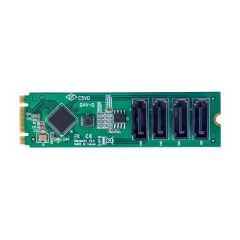 StarTech.com 4-Port M.2 to SATA Adapter Card | 4P-SATA-M2-ADAPTER