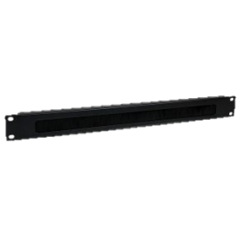 DLINK FACEPLATE 19'' 1U, METAL WITH BRUSH, FOR CABLE MANAGEMENT, DUSTPROOF
