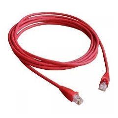 DLINK PATCH CORD CAT6 UTP 24 AWG, ROUND, 1M, RED