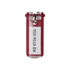 DURABLE Key clip plastic red pack of 195703