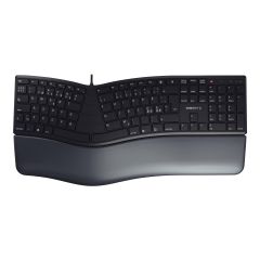 CHERRY KC 4500 ERGO - Keyboard - USB - QWERTY - Pan | JK-4500PN-2