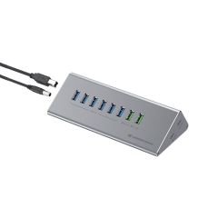 Conceptronic 10-in-1 60W USB 3.0 Hub Charger Combo,  HUBBIES18G
