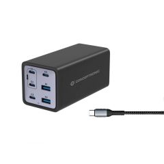 Conceptronic 6-Port 200W GaN USB PD Charger with USB-C