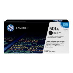 HP 501A - Black - original - LaserJet - toner cartridge (Q6470A)