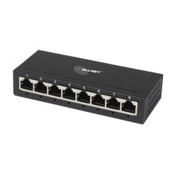 ALLNET Switch unmanaged Layer2 8 Port 8x 1GbE Fanless