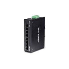 TRENDnet 8PORT INDUSTRIAL GIGABIT POE+ Switch 1 Gbps TIPGLC80