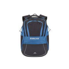 Rivacase 5225 / Casual backpack / Black / Nylon | 5225 BLACK/BLUE
