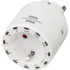 Brennenstuhl 1506130 / White / Analog / Buttons / 230 V / 13 A