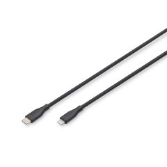 Digitus Lightning silicone connection cable, US | AK-600110-010-S